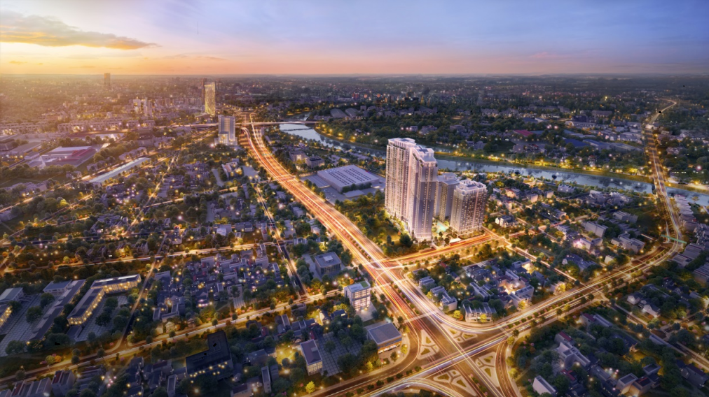 mo phong 3d chung cu gem park hai phong